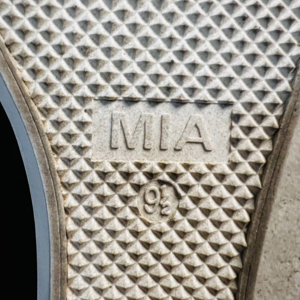 MIA Khloey Wedge Sneaker Women’s Size 9.5 M Black Pull On Knit Sock Comfort - Picture 6 of 9